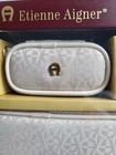 Etienne Aigner Double Eyeglass contact Lens Case And Lipstick Holder  