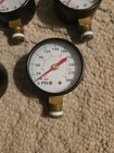 5 Air Compressor Pressure Gauge 0-300 Psi  1 4in Male Thread   2-1 2   Face New