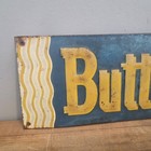 Butter-nut Bread Metal Parker Metal Advertising Co Baltimore Md Embossed 27   6 