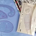 Clear Metric Sewing Ruler Set  French Curve Pattern Making Ruler Kit