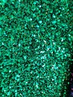 Full Sequin Fabric On Stretch Velvet Fabric By The Yard Kelly Green