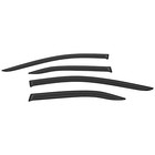 Outside Mount Window Visor Deflector Rain Guard Dark Smoke  4 Pcs Set Fit For