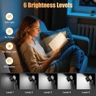 12 Led Rechargeable Book Light For Reading In Bed  Book Reading Light