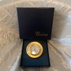 Chelsea Vintage Brass  Desk Round  Clock