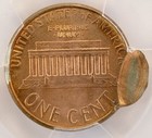 1996 1c Lincoln Cent Double-struck  2nd 90  Off-center Pcgs Ms64 Rb