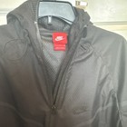 Nike Mens Jacket Size Large Black High Tech Windrunner Laminated Mesh 585105-010