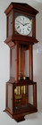 Hamilton Lancaster Quarter Hour Westminster Chime Wall Clock Weights Driven 8day