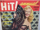 Vtg 1950 Hit  Annual Spring Magazine Syra Showgirl Cover Nice Advertisements 
