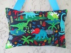 Custom Tooth Fairy Pillow Personalized  Tooth Pillow  Dinosaur Pillow