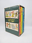 1965 The Wonderful Worlds Of Walt Disney 4 Book Boxed Set Golden Press Vintage