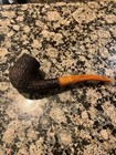 Jt Cooke Handmade Estate Briar Pipe Giant Magnum Sandblast American Artisan