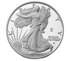 American Eagle 2026 One Ounce Silver Proof Coin  w  1776-2026 W privy Ogp Coa