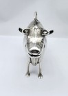 Vtg English Sterling Silver Antique Cow Creamer Richard Comyns Rare Collectible 
