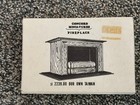 Vintage Concord Miniature Dollhouse Wood Fireplace New In Box As Is