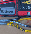 Wilson Hyper Hammer 2 3   Pro Staff 6 6 Rackets 4 1 2   4 5 8  need Re-gripped 