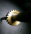 Rare Roper 608-261 8hp 26  Snowblower Auger Shaft W  Worm Gear Obsolete 