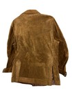 70s Stanley Blacker Unusual Reversible Leather Suede Heavy Jacket Mens Size Xl