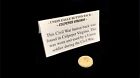 Civil War - Culpeper Va - Union Button Back - Dug Civil War Relic - Eagle Button