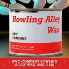 Bowling Alley Wax  Clear Paste Wax  16 Oz  Can