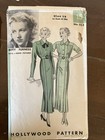 2 Vintage Hollywood Sewing Pattern Betty Furness  823 And 786 Size 18