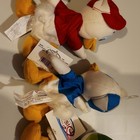 Disney Ducktales Huey Dewey Louie Mini Bean Bag Plush Set 1998 Vintage Mpn 50757
