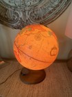 Vtg Globe Lamp Illuminated World Globe Readers Digest Antique Style Academia 80   