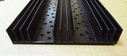 Large 16 Position To-3 Black Aluminum Heat Sink 10 3  X 5 6  X 1  1lb 10oz