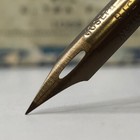 X3 Joseph Gillott   s 1068-a Rigid Extra Fine Dip Pen Nib Antique Hand Grind