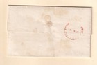 1843 Philadelphia Despatch Post 10 A m  Reverse 1pg Letter From Thomas Chambers
