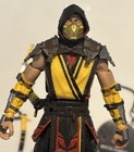 Mcfarlane Toys Mortal Kombat 11 - Scorpion Series 1  yellow Outfit  Loose Figure