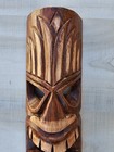 Tiki Mask 20  Wood Hawaiian Island Home Wall Decor Tribal African Polynesian