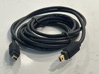 6 Ft Firewire Cable 4 Pin To 4 Pin Ieee 1394 Ilink 6  Pc Mac Dv 24k Gold-plated