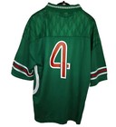 Retro Mexico Hockey Style Jersey Green Short Sleeve Football Cultural Tee