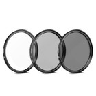 Vivitar Uv Cpl Nd8 Filter Kit Multi-coated Hd Lenses For Canon Nikon Sony