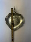 Vintage Buenilum Aluminum Leaf Serving Tray Hand Wrought Hammered 9 x8 5 