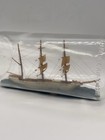 Antique Vintage Tall  ship In A 11    Glass Bottle - Maritime Folk Art J a Fraser
