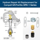 Frost Free Hydrant Repair Kit Compatible With Campbell Mfrpartno Hpk-1 Yard H   