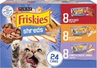 Purina Gravy Wet Cat Food Variety Pack  Shreds With Beef  With Chicken  And T   