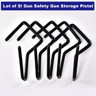 10pcs Handgun Pistol Gun Revolver Storage Stand Display Holder Single Rack Hooks