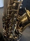 Buescher 455lx Alto Saxophone Brass Gold Lacquered Eb W  Case Mother Of Pearl