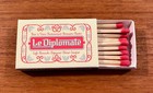 Le Diplomate Restaurant Washington Dc Collectible Matches Matchbook