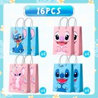 16 Pcs Lilo   Stitch Birthday Party Supplies Stitch Party Favor Candy Gift Bags