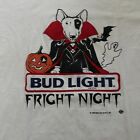 Vintage 80s 1988 Spuds Mackenzie Bud Light Beer Fright Night T-shirt Extra Large