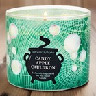 Bath   Body Works Candy Apple Cauldron 3-wick Decorative Lid Candle New 2025