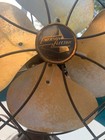 Vintage Emerson Electric Oscillating Fan   Brass Blades Model 6250 K2   10 