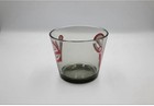 Vintage Federal Glass    ice    Bucket Bold Retro Barware