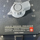 Genrad 1432-b Decade Resistor  0 1ohm step 800mav  6 Dial  Excellent Condition  