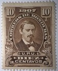 Travelstamps  1907 Honduras Stamps Sc 123 President Jose Medina 10 Centavos Mogh