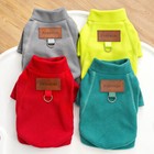 Pet Dog Fleece Hoodie Sweater Jumper Coat Warm Clothes Puppy Apparel Vest Jacket