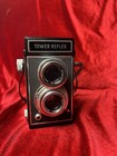 Vintage Tower Reflex Tlr Twin Lens Reflex 6x6 120 Film Camera Outfit Many Extras